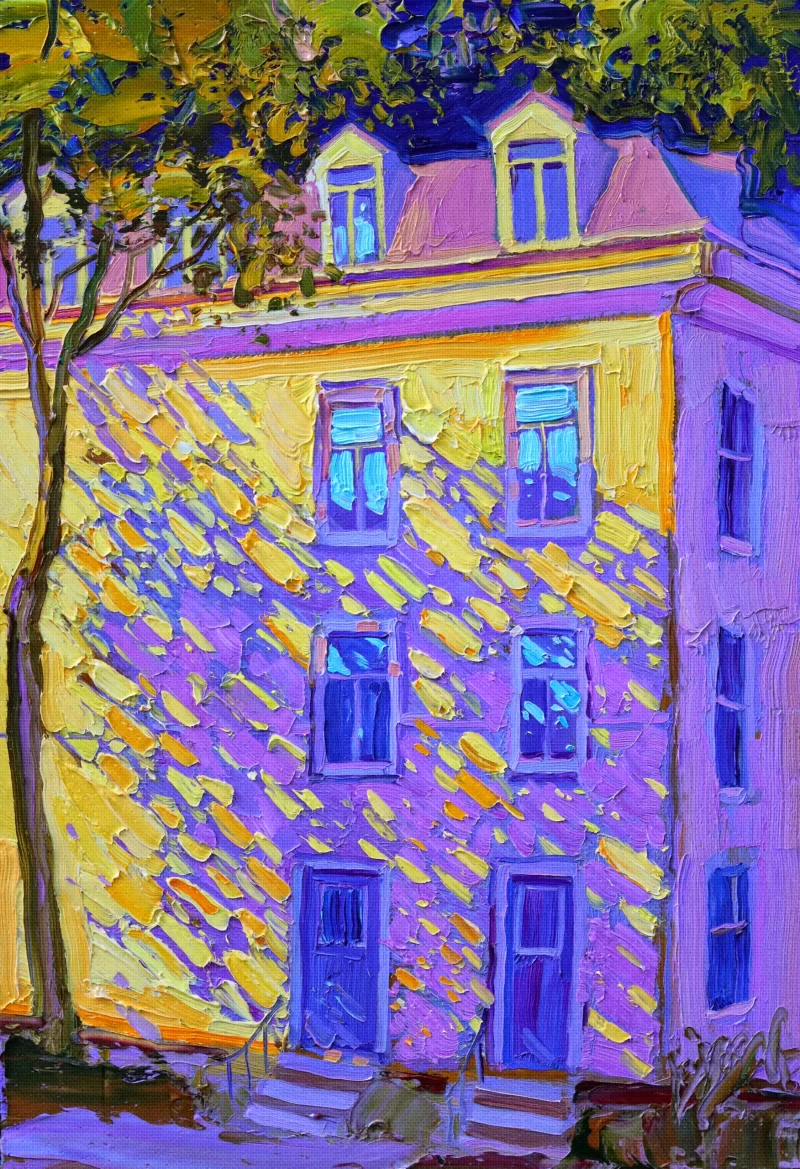 Home is where your heart is #3 / canvas