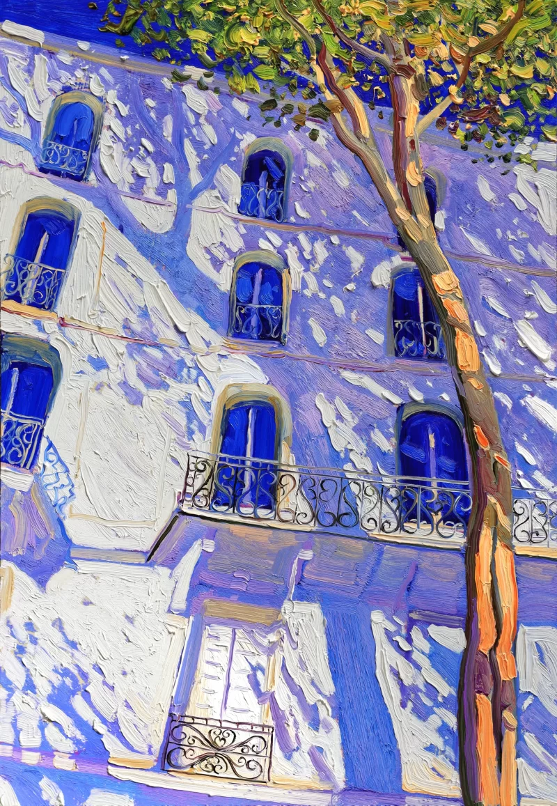 Blue shadows #95 / Print