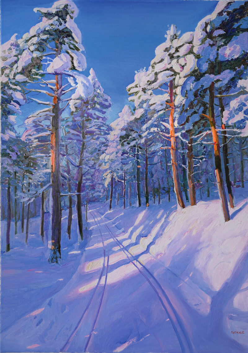Norwegian winter #4 / Print