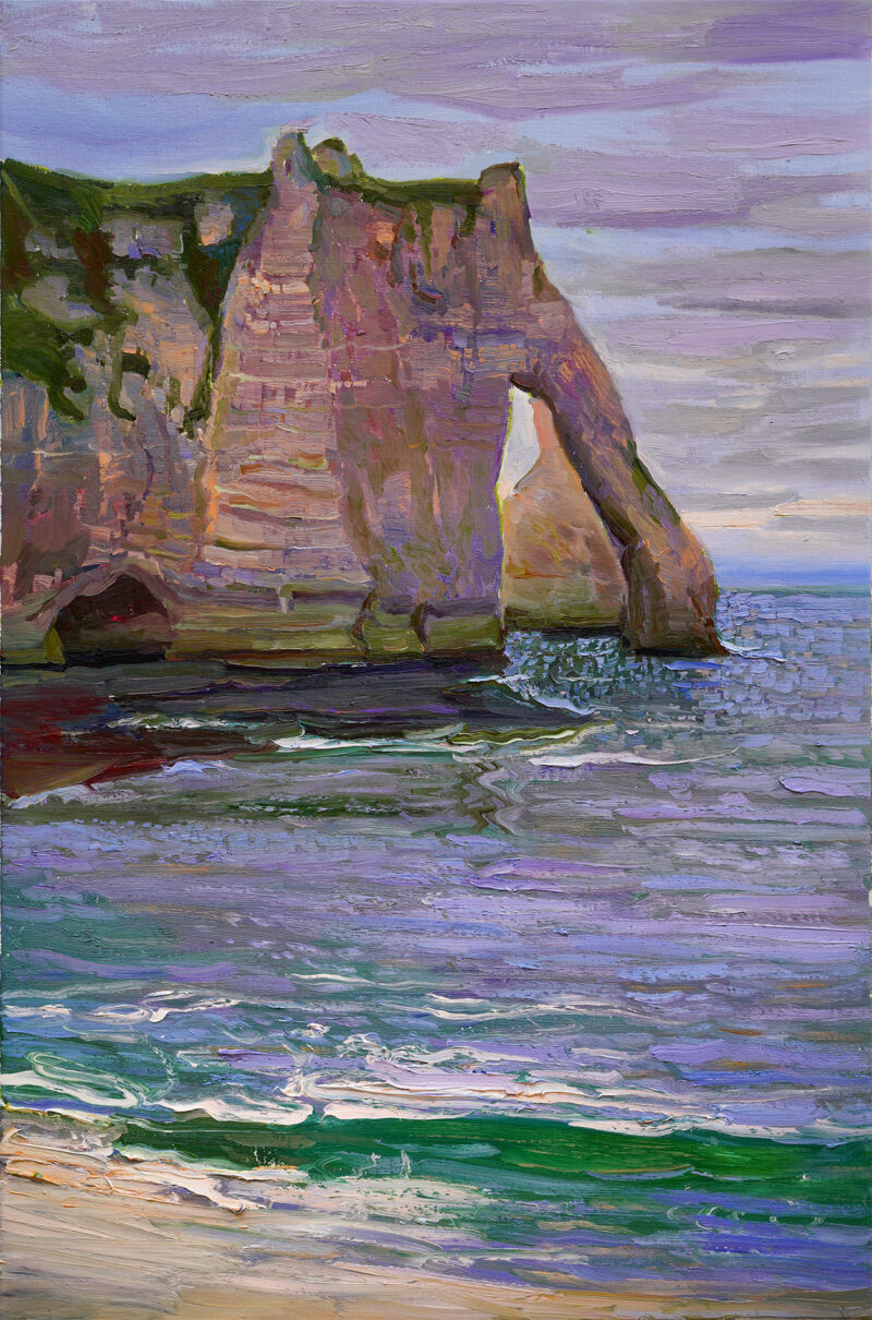 Evening light at Étretat