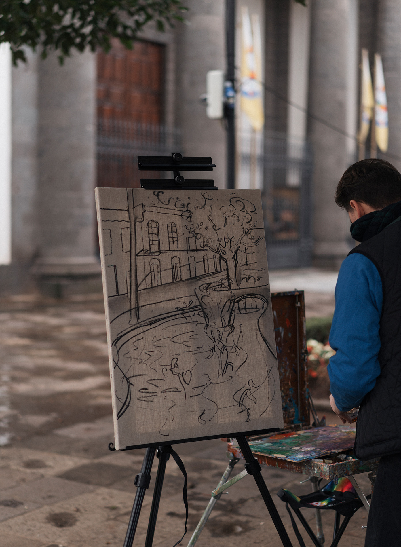 Garden courtyard Sergiu C