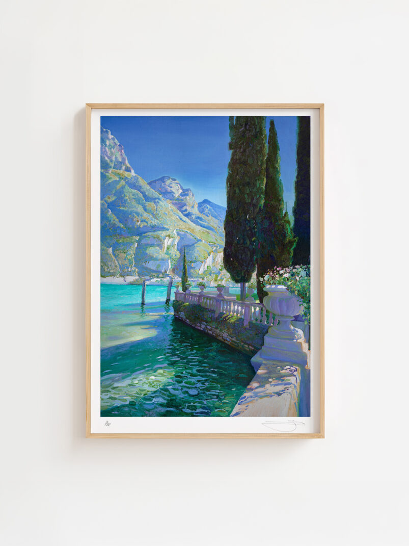 Light Over Lago Print