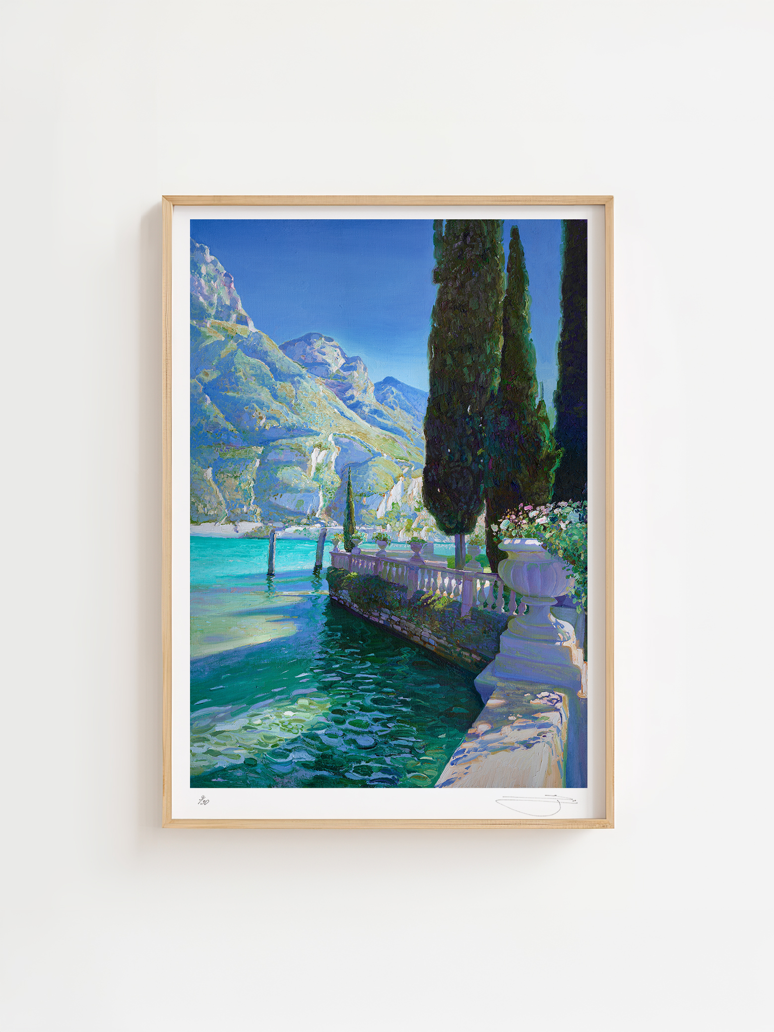 Light Over Lago Print